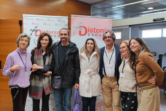 XXVII Jornada Distonía · Junta Directiva con José de Lucía