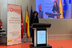 XXVII Jornada Distonía · Inauguración con Milagros López