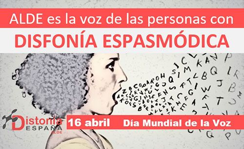 Banner de ALDE en el Día Mundial de la Voz