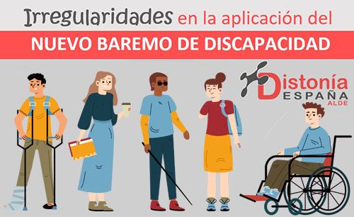 Banner con personas discapacitadas, nuevo baremo de discapacidad