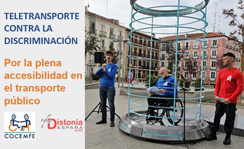 Banner de la campaña Teletransporte contra la discriminación 2024