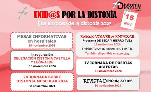 Banner Campaña ALDE Día Europeo de la Distonía 2024