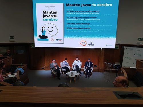 Presentación del libro MANTÉN JOVEN TU CEREBRO