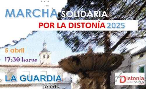 Marcha solidaria por la Distonía 2025