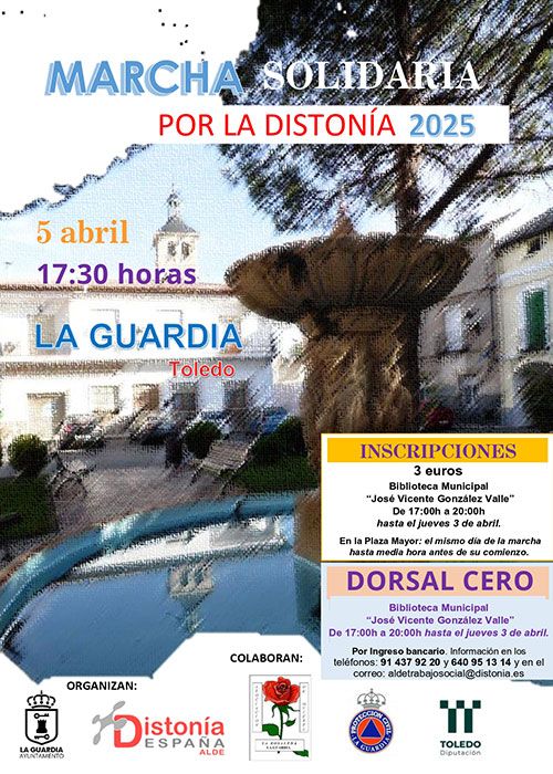 Marcha solidaria por la Distonía 2025