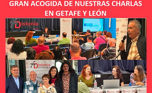 Gran acogida de nuestras charlas en Getafe y León