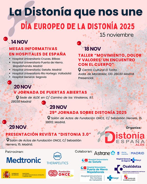 Campaña ALDE Día Europeo de la Distonía 2025