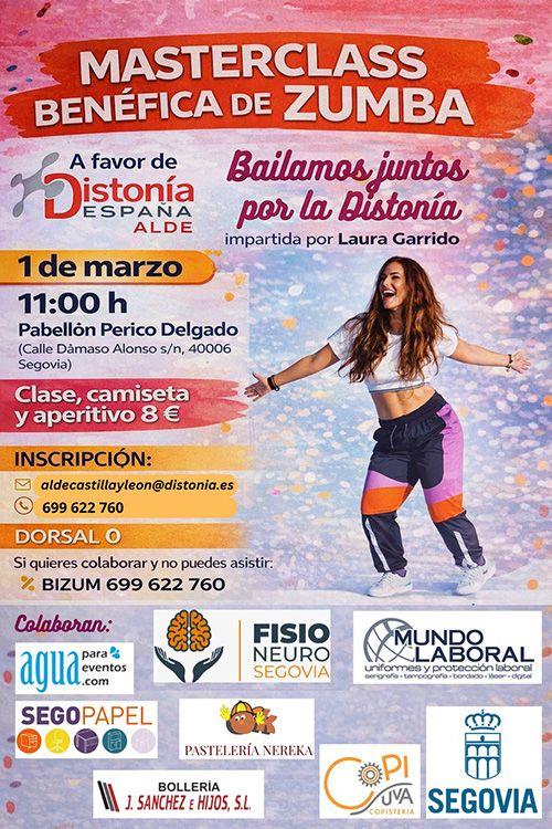 Masterclass benéfica de Zumba