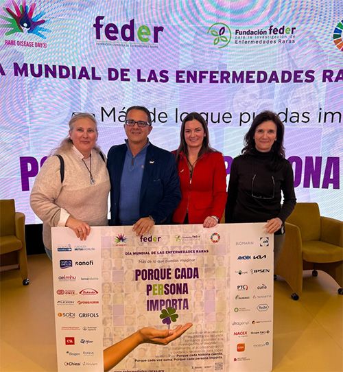 ALDE junto a FEDER en la presentación de la campaña Día Mundial de las EERR ALDE junto a FEDER en la presentación de la campaña Día Mundial de las EERR