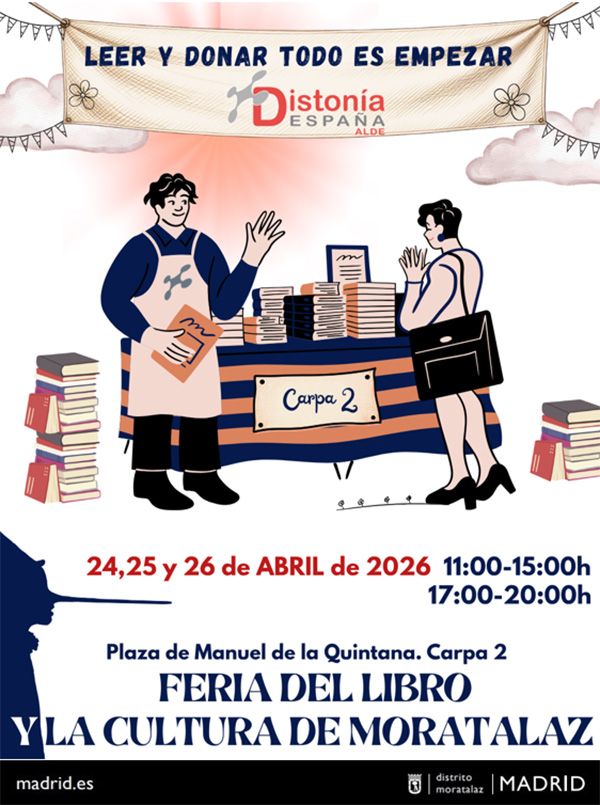 ALDE en la Feria del Libro de Moratalaz 2026
