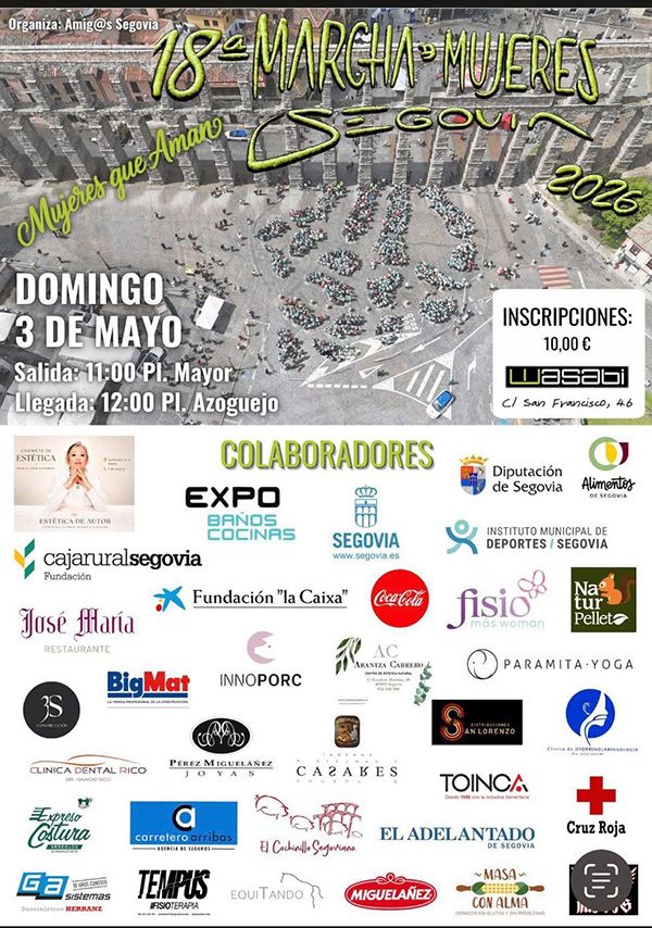 18ª Marcha de Mujeres de Segovia