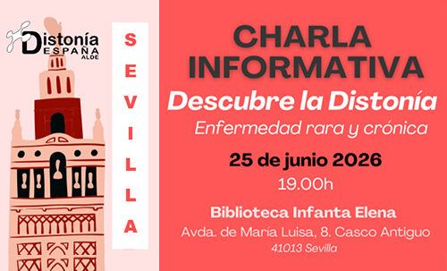 Charla informativa sobre Distonía en Sevilla