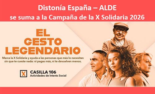 ALDE se suma a la campaña de la X SOLIDARIA 2026
