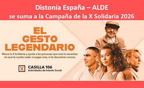ALDE se suma a la campaña de la X SOLIDARIA 2026