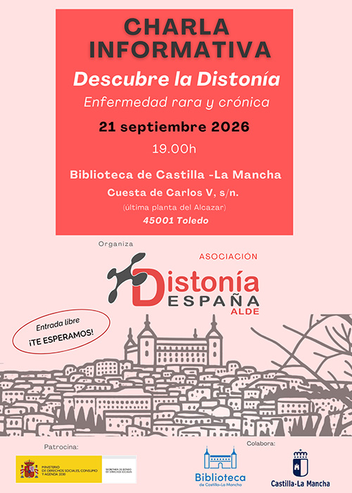 ALDE visibiliza la Distonía en Toledo ALDE visibiliza la Distonía en Toledo
